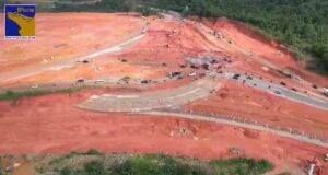 Progres Mencapai 76 Persen, Bundaran Punggur Akan Selesai Desember 2024 Proses Pembangunan Bundaran Punggur