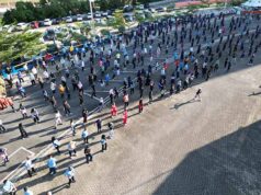 “BP Batam Sukses Gelar Senam Gabungan Akhir Tahun, Karyawan Sehat dan Produktif” BP Batam Gelar Senam Gabungan Akhir Tahun