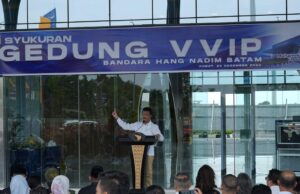 Peresmian Gedung VVIP Bandara Hang Nadim, Wujud Nyata Komitmen BP Batam Muhammad Rudi, meresmikan Gedung VVIP Bandara Internasional Hang Nadim.