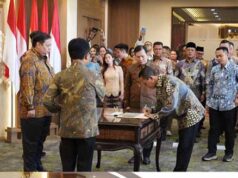 Amsakar Resmi Jabat Kepala BP Batam, Dilantik Menko Perekonomian di Jakarta Pelantikan BP Batam yang baru