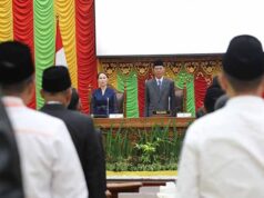 Pidato Sambutan Pertama, Kepala BP Batam Komitmen Tuntaskan Pembangunan Batam Rapat Paripurna DPRD Kota Batam