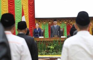 Pidato Sambutan Pertama, Kepala BP Batam Komitmen Tuntaskan Pembangunan Batam Rapat Paripurna DPRD Kota Batam