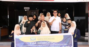 Amsakar Dorong Santri Ponpes Karya Mas Bangsa Harumkan Nama Batam di Lomba Robotik di Kuala Lumpur Amsakar Batam