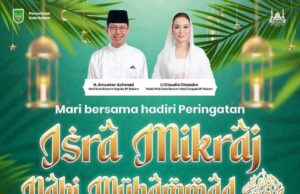 Malam Ini Peringatan Israk Miraj Kota Batam di Masjid Agung